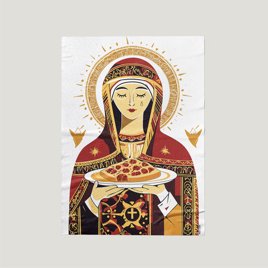Poster La Madonna della Focaccia