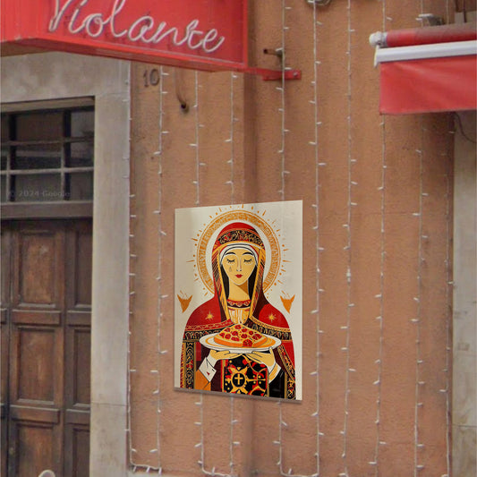 Poster La Madonna della Focaccia
