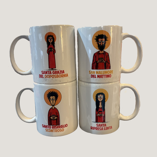 Tazze dei Santi della colazione