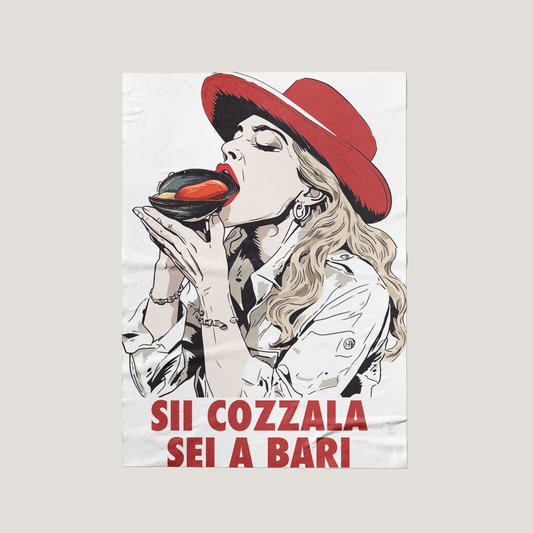 Poster Sii Cozzala sei a Bari